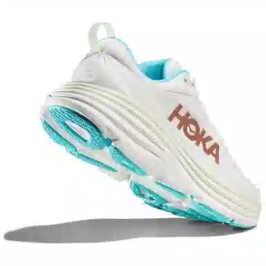 HOKA ONE ONE Bondi 8 White Blue