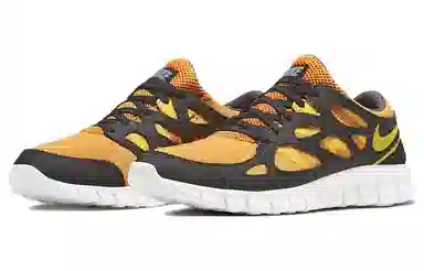 Nike Free RN 2 Yellow Black