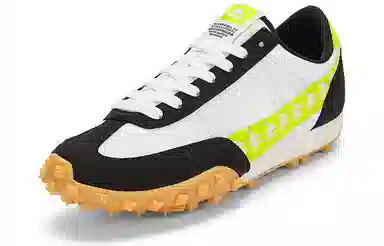 Kappa Retro Low-Top Running Shoes Grey Black