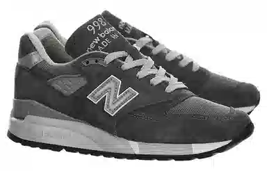 New Balance 998 Black Grey