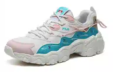 Pepe Shimada x Fila Low Dad Sneakers White Blue
