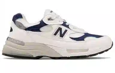 New Balance 992 White Blue