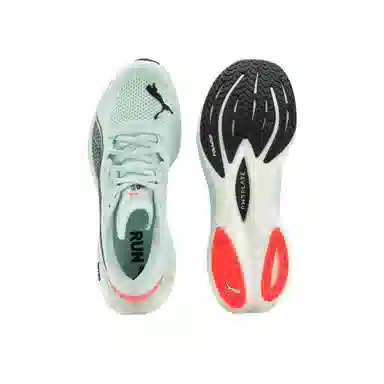 PUMA Deviate NITRO 3 Ice Blue Bright Red