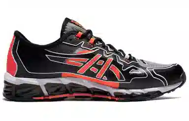 Asics Gel-Quantum 360 6 Black Grey Red