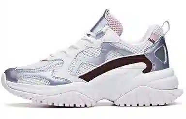 Anta Low-Top Sneakers Grey Purple