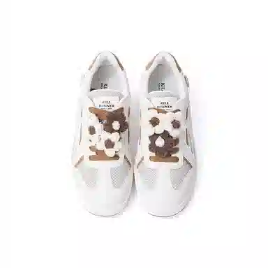 KILLWINNER Retro Trainer White Brown