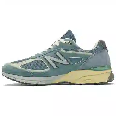Auralee x New Balance 990 V4 Blue