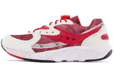 Saucony Aya Retro Low Red White