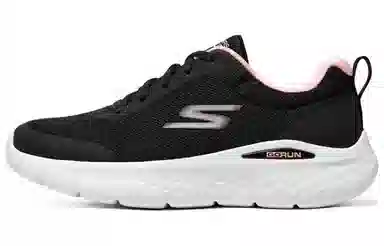 Skechers Go Run Lite Black White Pink
