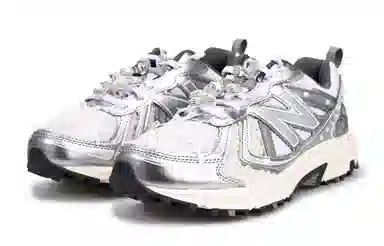 New Balance 410 White Silver