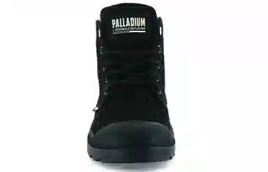Palladium Pampa Lo Cuff Lea Black