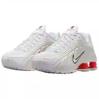 Nike Shox R4 Sail Crimson