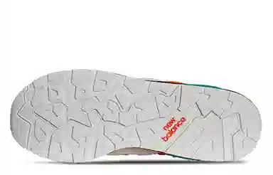 New Balance 580 Orange Green
