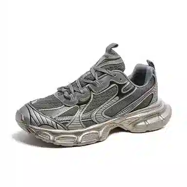 OUBT Thick Sole Low Top Sneakers