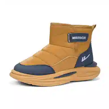 Warrior High Top Outdoor Boots Brown Blue