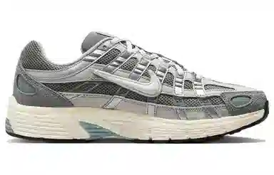 Nike P-6000 White Silver