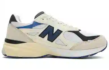 New Balance 990 V3 White Blue