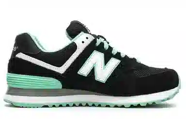 New Balance 574 Black Green