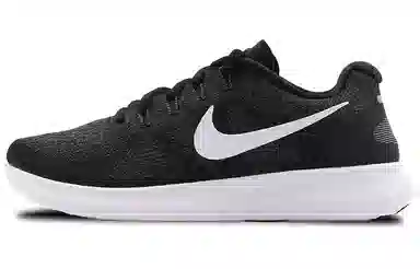 Nike Free RN Black White