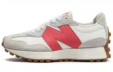 New Balance 327 White Grey Red
