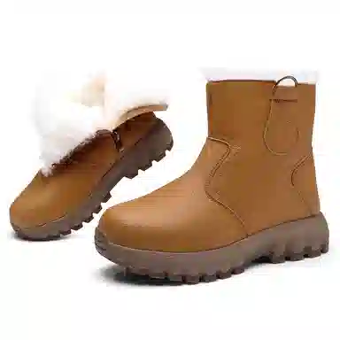 Qiangren Outdoor Boots Yellow