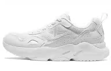 Xtep Breathable Mesh Dad Shoes Women White Pink