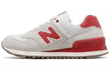 New Balance 574 Grey Red