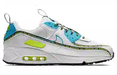 Nike Air Max 90 SE Worldwide White Blue Yellow