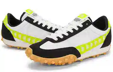 Kappa Retro Low-Top Running Shoes Grey Black