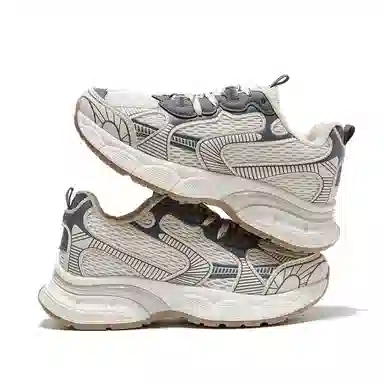 八哥 时尚潮流 舒适 经典百搭 耐磨防滑 低帮 老爹鞋 女款