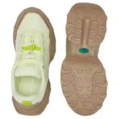 Lacoste Dad Sneakers Yellow/Light Brown