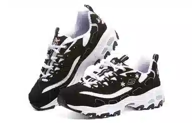 Skechers D'Lites 1.0 White Black