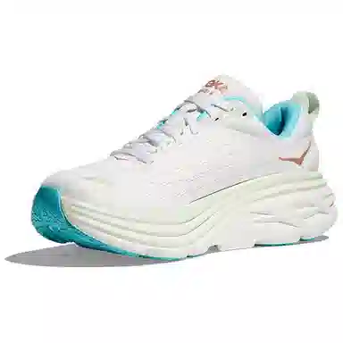 HOKA ONE ONE Bondi 8 White Blue