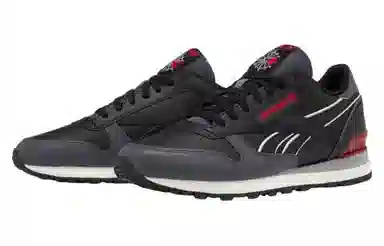 Reebok Classic Leather Black Red