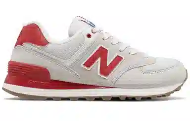 New Balance 574 Grey Red