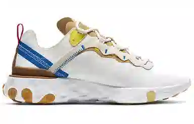 Nike React Element 55 White Brown