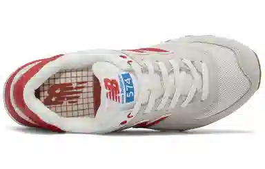 New Balance 574 Grey Red