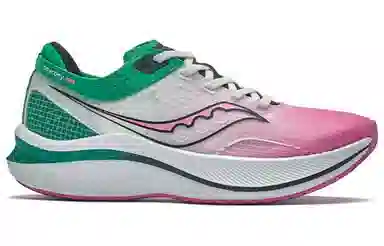 Saucony Saly White Pink Green