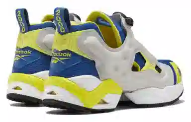 Reebok Instapump Fury 95 Blue Yellow Grey