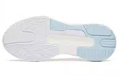 Anta C37 Thick Sole Low Running Shoes Women White Blue Purple