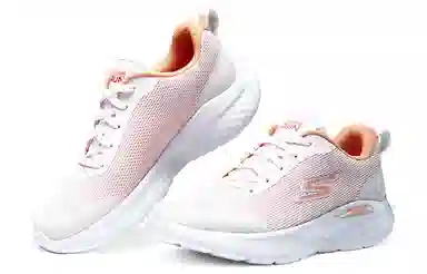 Skechers Go Run Lite White Orange