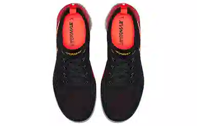 Nike Vapormax Black Laser Orange Total Crimson