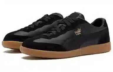 PUMA Liga Leather Black