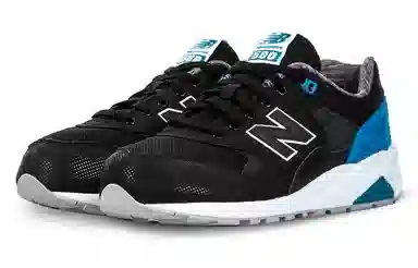 New Balance 580 Black Blue