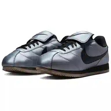 Nike Cortez Leather SE "Metallic Cool Grey Black"