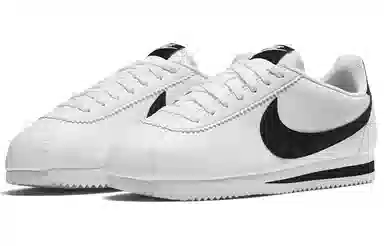 Nike Cortez Leather Black White