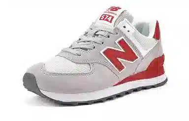 New Balance 574 Grey Red