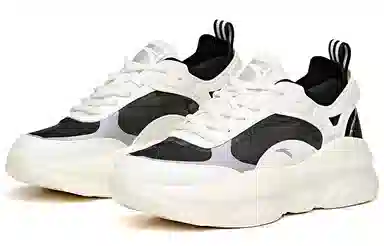 Anta Running Shoes Black White Grey