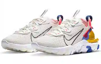 Nike React Vision White Blue Pink