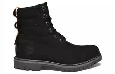 Timberland 6 Inch Black Wide